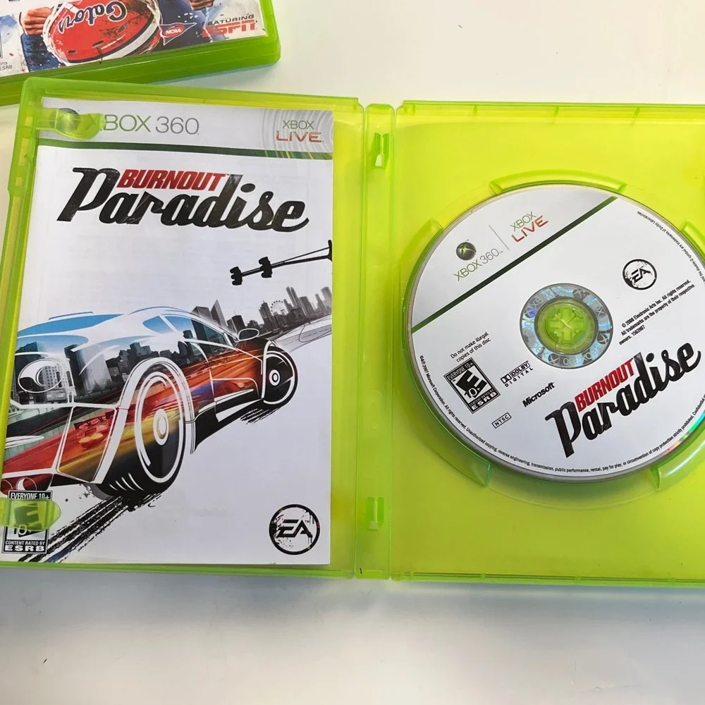 Microsoft Xbox 360 & Xbox One‎ Game Bundle Burnout Disney Dishonored NCAA 10